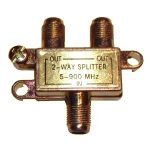 Koax elosztó splitter fém 2-es  5-900Mhz TS1910